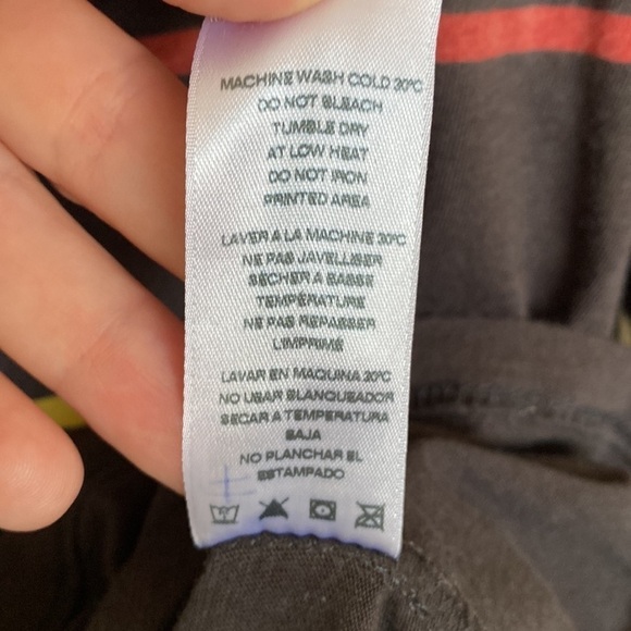 SUNDRY Multi Stripes Long Sleeve Top, Size 1 (Small) - Picture 5 of 5